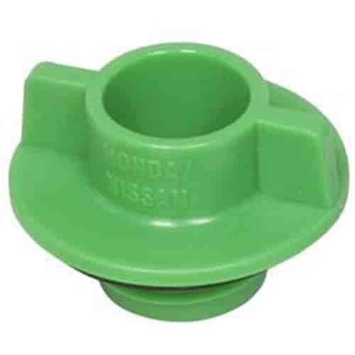 Honda/Acura/Nissan Oil Funnel Adapter with O-Ring Green