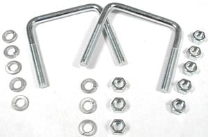 Replacement U-Bolt Hardware Kit Completes One Bar Per