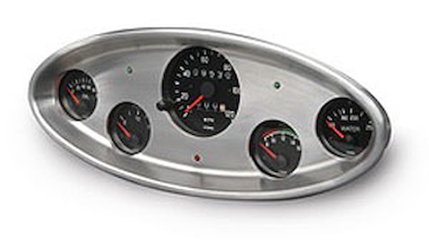 1932 Ford Oval Billet Aluminum Dash Insert 3-3/8