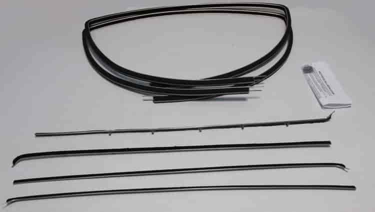 1955-57 SEDAN DELIVERY W/O VENT WINDOW DELUXE WINDOW WEATHERSTRIP KIT