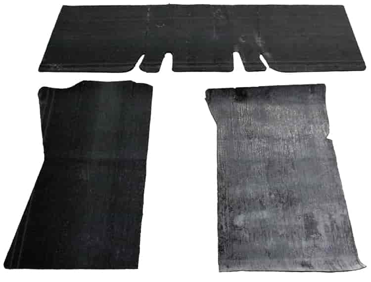 65-73 MUSTANG CONV. CARPET UNDERLAYMENT FRONT / REAR ONLY