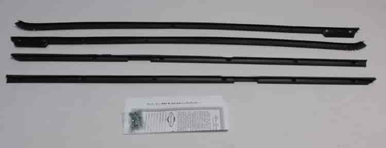 1965-66 BONNEVILLE 2 DOOR HARDTOP OUTERS ONLY AUTHENTIC FELTKIT 4 PCS