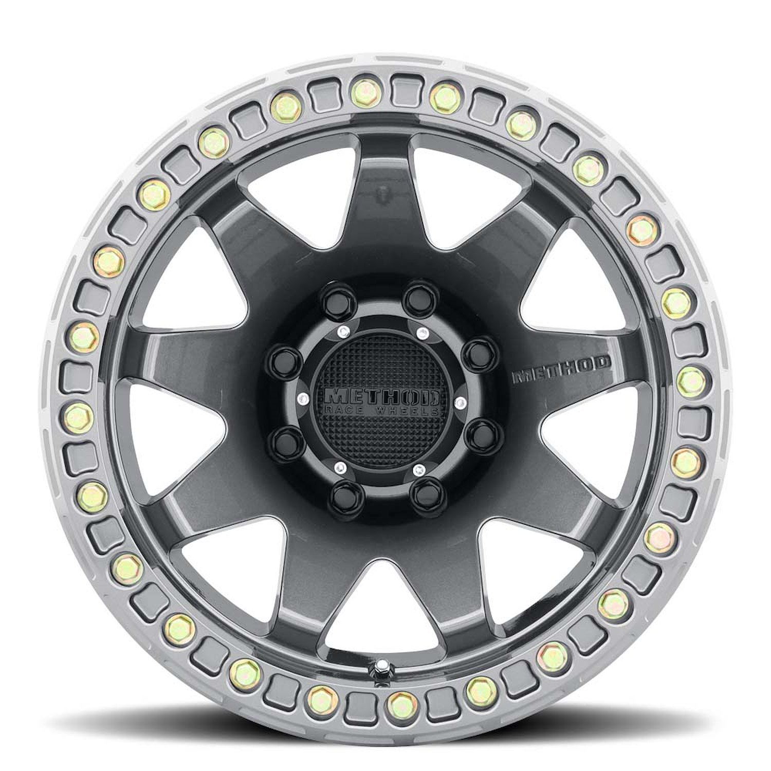 MR10879080844B RACE MR108 Wheel [Size: 17" x 9"] Gloss Titanium