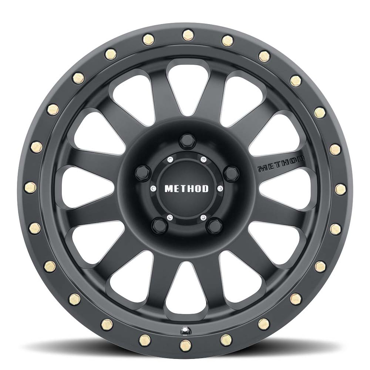 MR30451012550N STREET MR304 Double Standard Wheel [Size: 15" x 10"] Matte Black