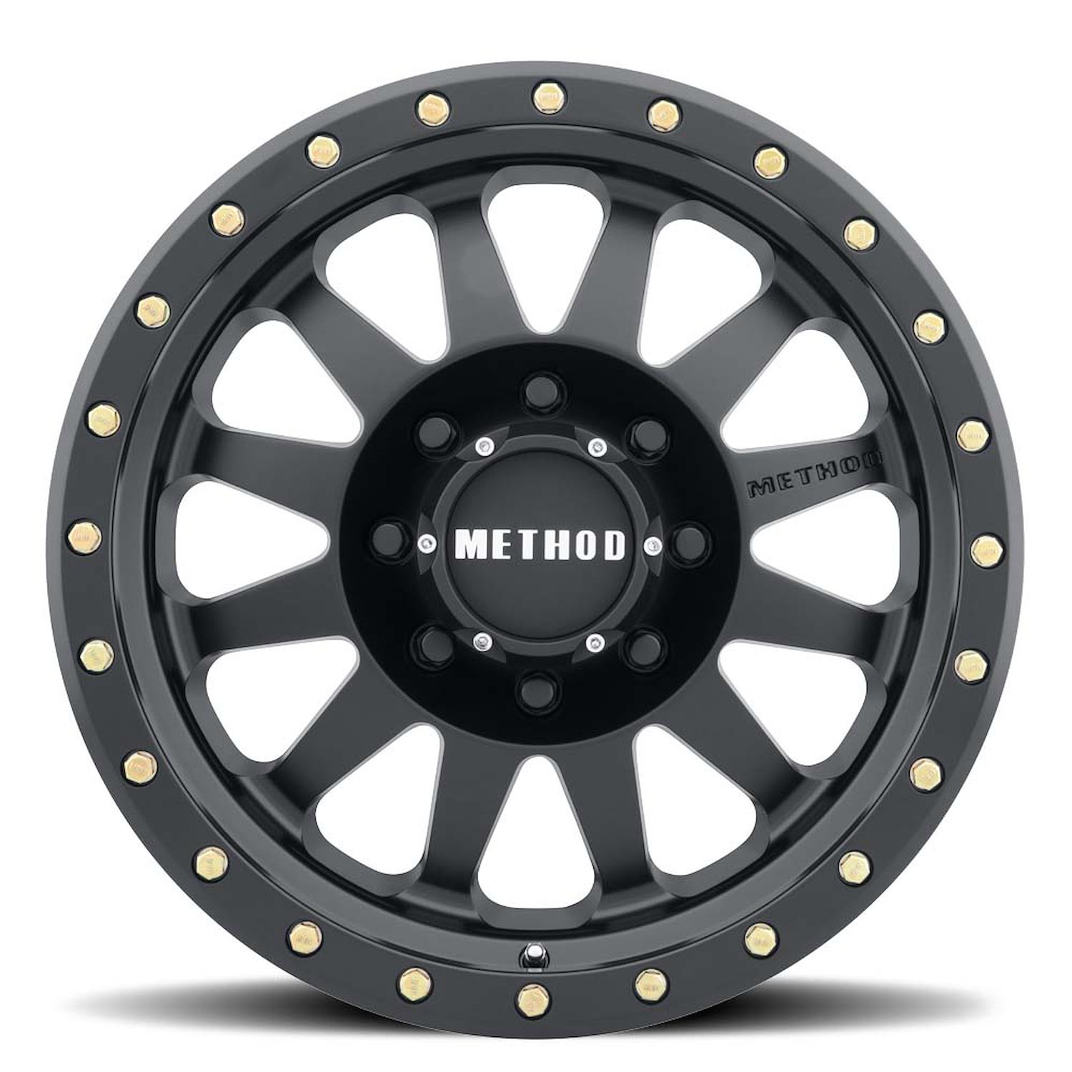 MR30468080500 STREET MR304 Double Standard Wheel [Size: 16" x 8"] Matte Black