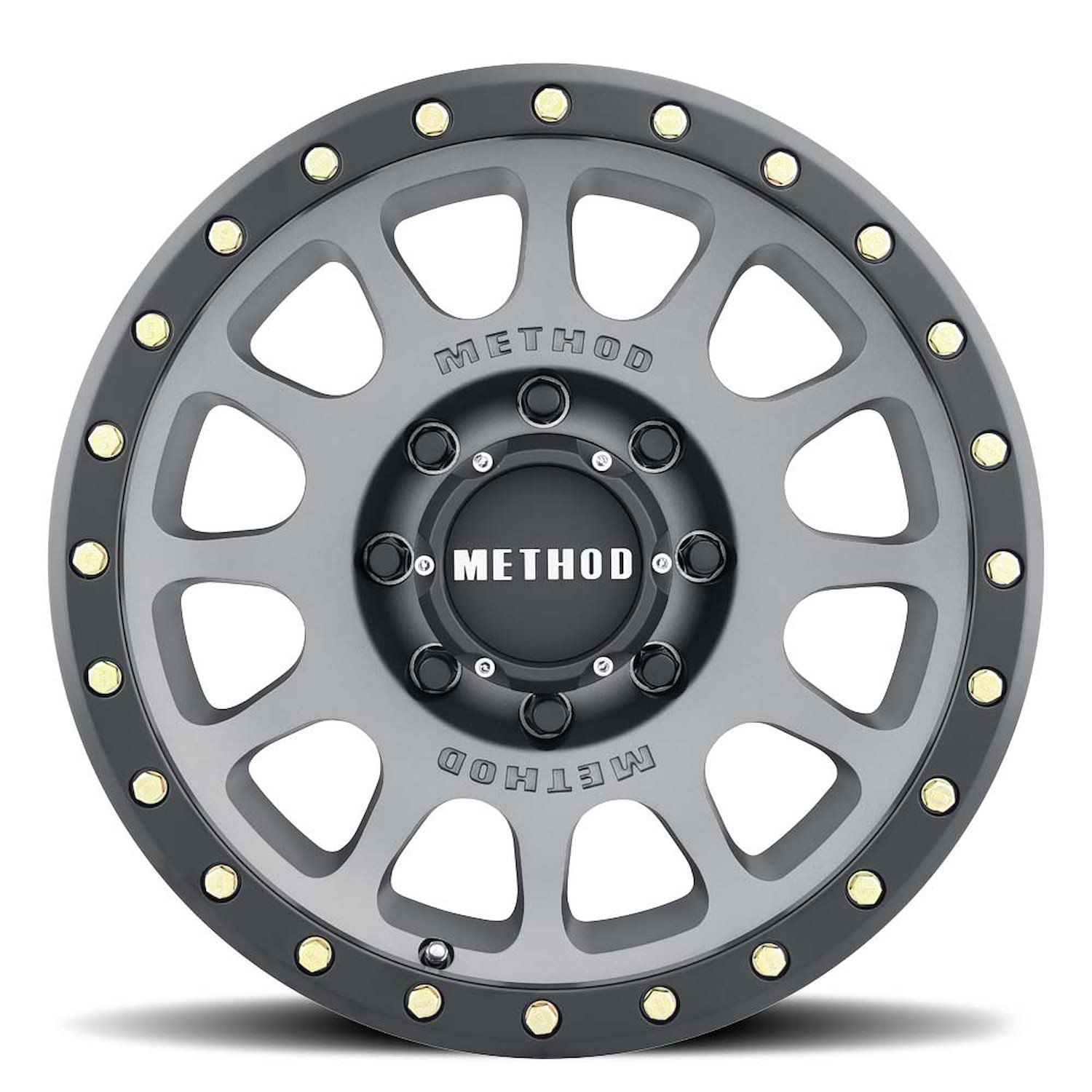 MR30529080818 STREET MR305 NV Wheel [Size: 20" x 9"] Titanium w/ Matte Black Lip