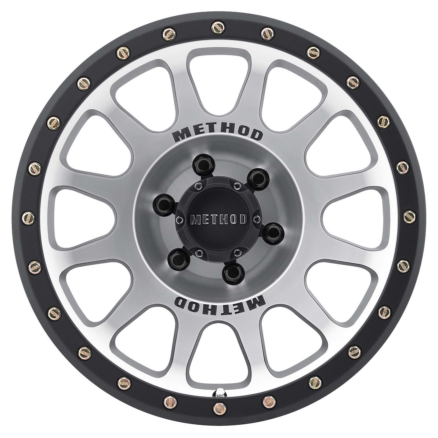 MR30568060300 STREET MR305 NV Wheel [Size: 16" x 8"] Machined w/ Matte Black Lip