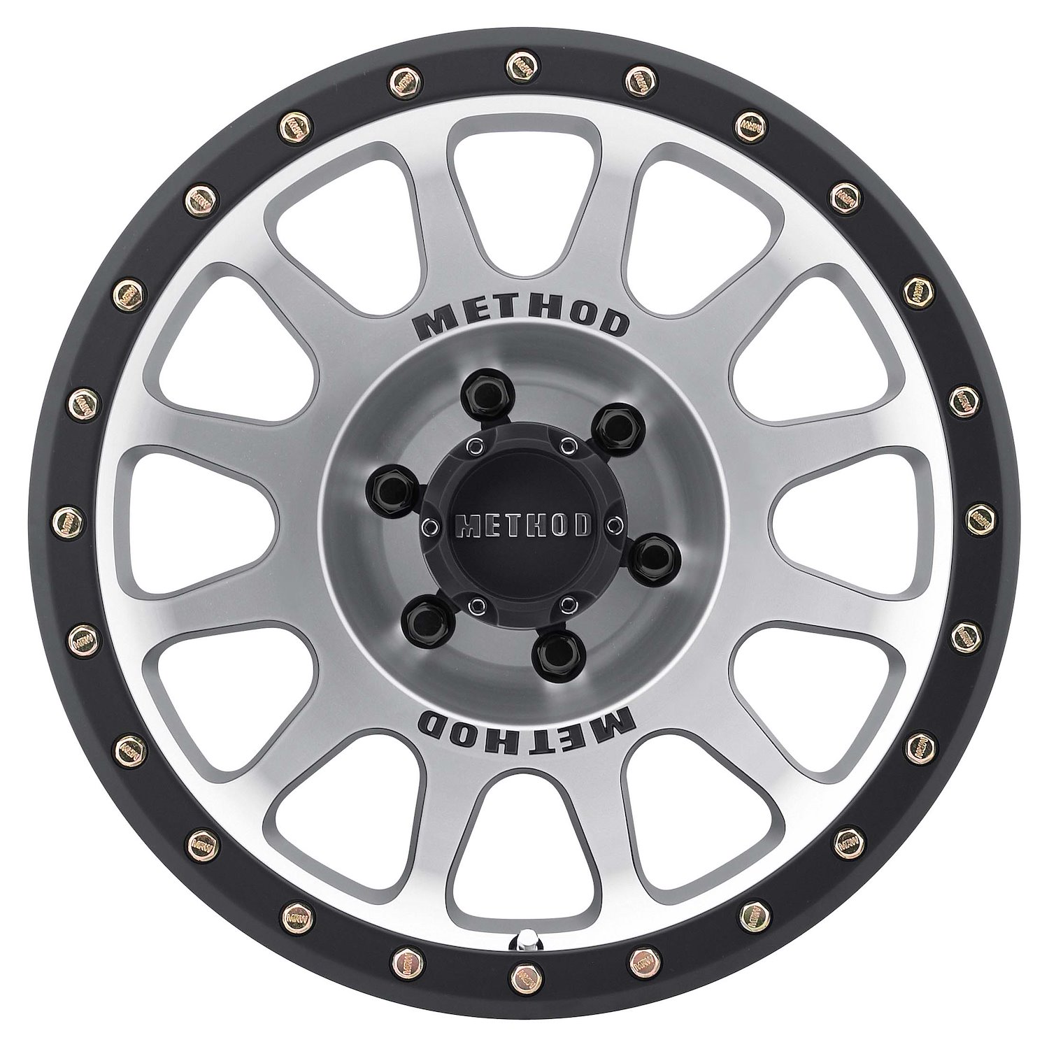 MR30589060312N STREET MR305 NV Wheel [Size: 18" x 9"] Machined w/ Matte Black Lip
