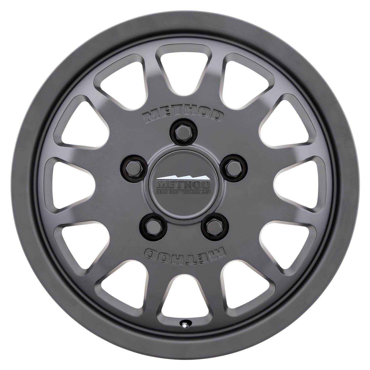 MR70366053568 TRAIL MR703 Bead Grip Wheel [Size: 16" x 6"] Matte Black