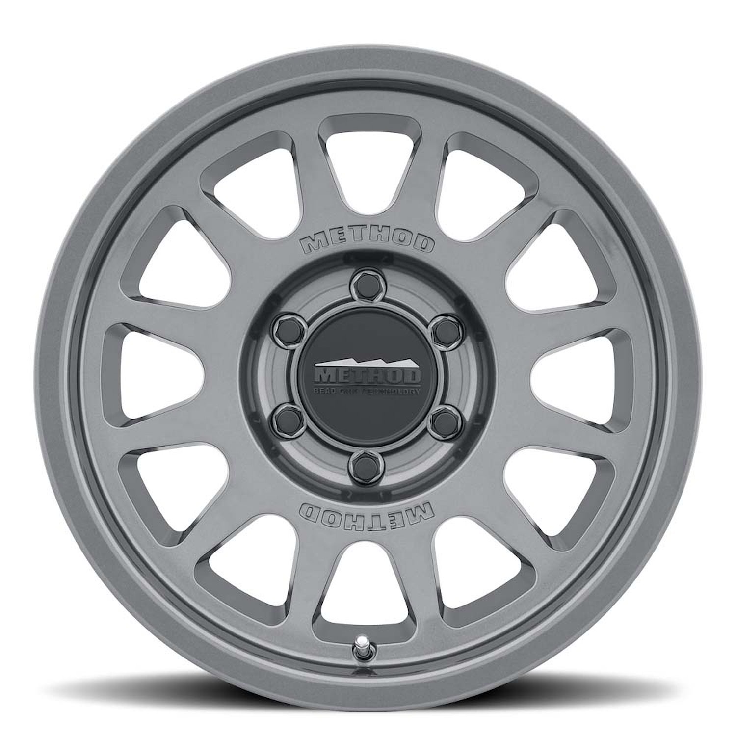 MR70379060812N TRAIL MR703 Bead Grip Wheel [Size: 17" x 9"] Gloss Titanium