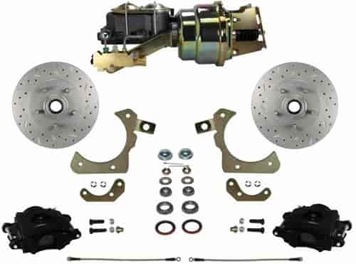 GM B-Body Front Disc Brake Conversion Kit for Factory Spindles