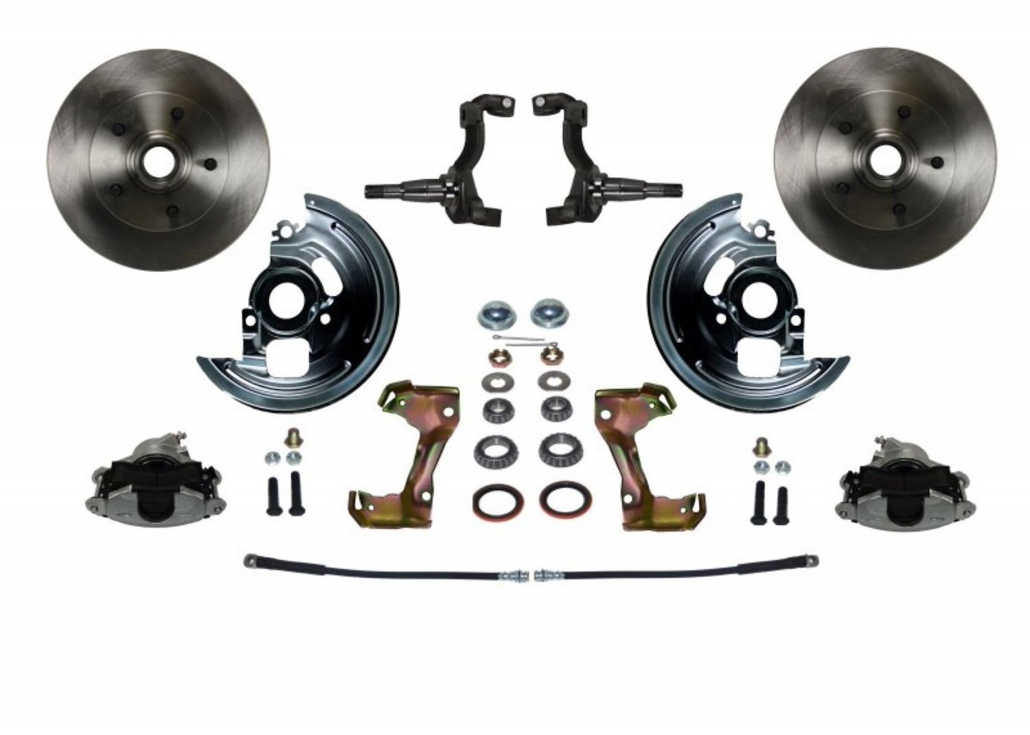 Chevy II/Nova Front Disc Brake Conversion Kit w/Stock Height Spindles