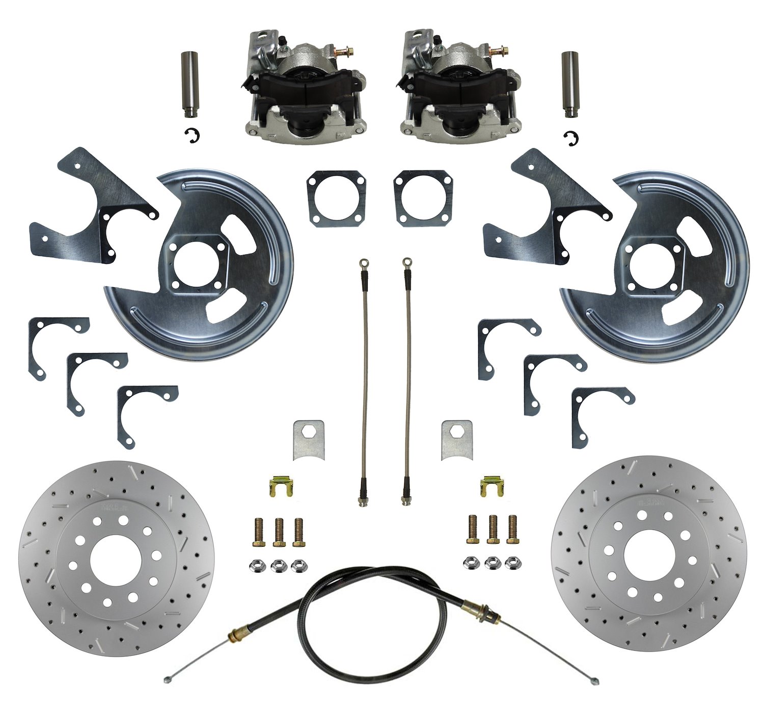 A/F/X-Body 10 & 12 Bolt Rear Disc Brake Kit