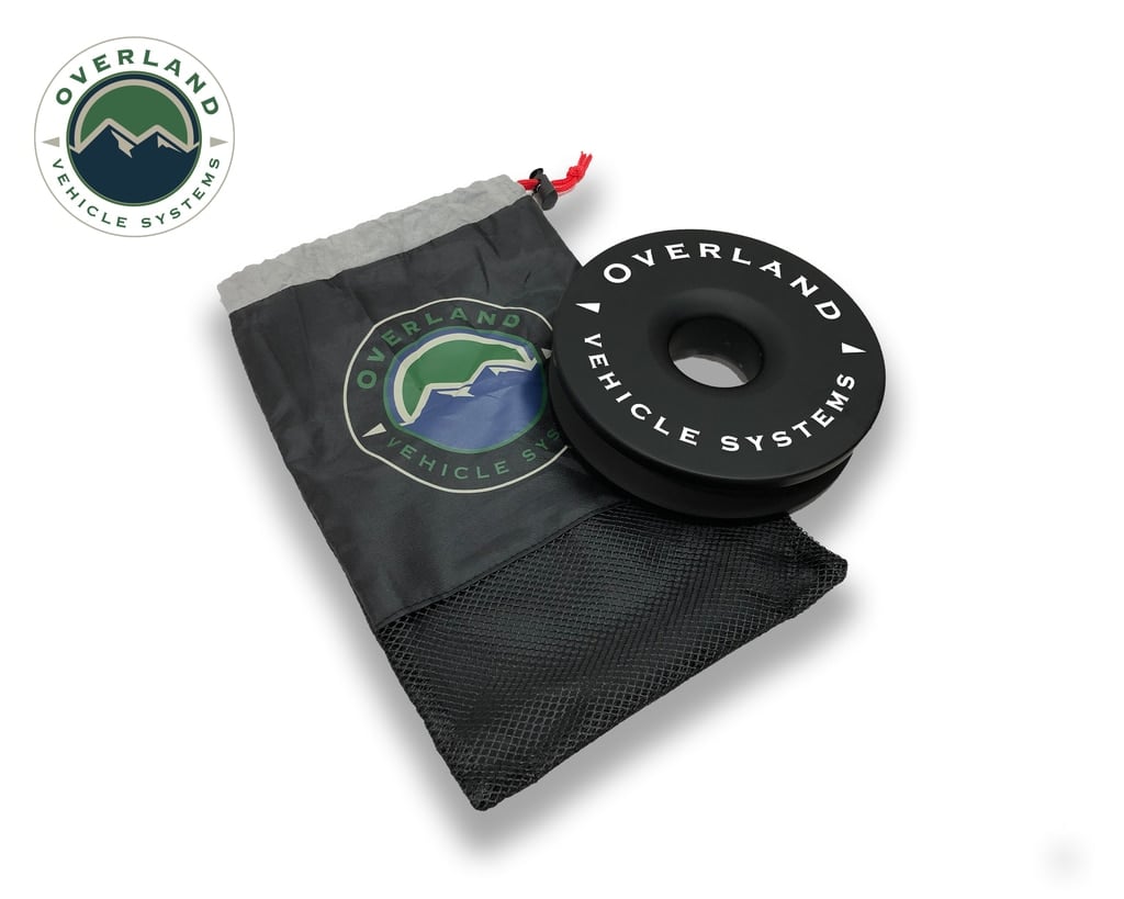 Recovery Ring 6.25" 45,000 lb. Black With Storage Bag