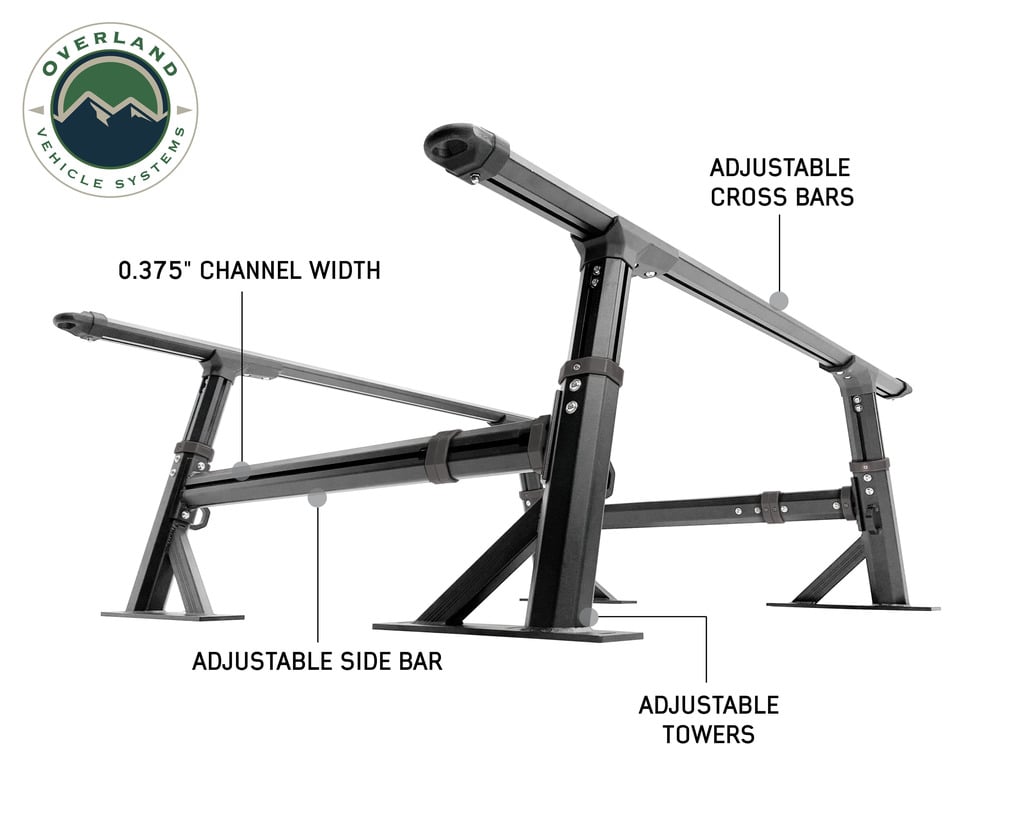 Freedom Rack Systems - 8.0' Truck Bed, Uprights,