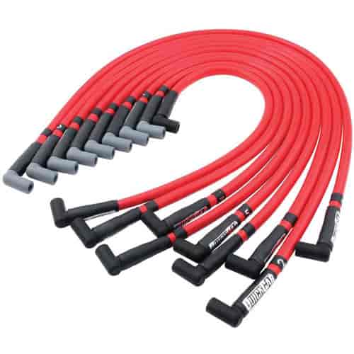 Red Spark Plug Wire Set No Coil Wire Small Block Chevy