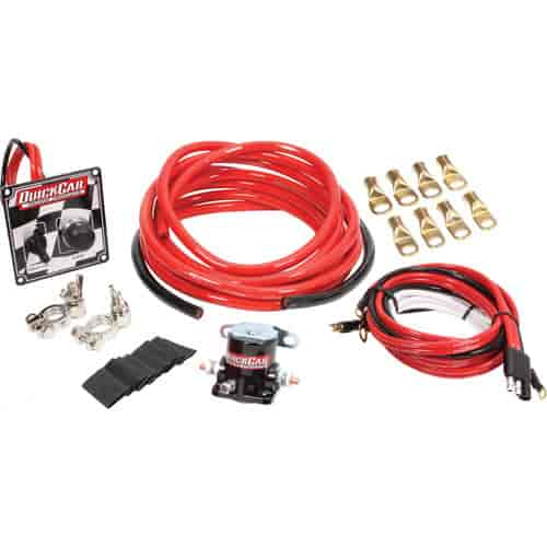 4 AWG Wiring Kit Checkered Flag