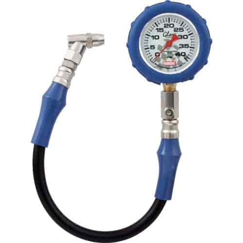 GLO Tire Pressure Gauge 0-40 psi.