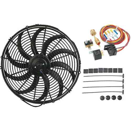 Push Or Pull Electric Fan Kit 16" Fan Includes