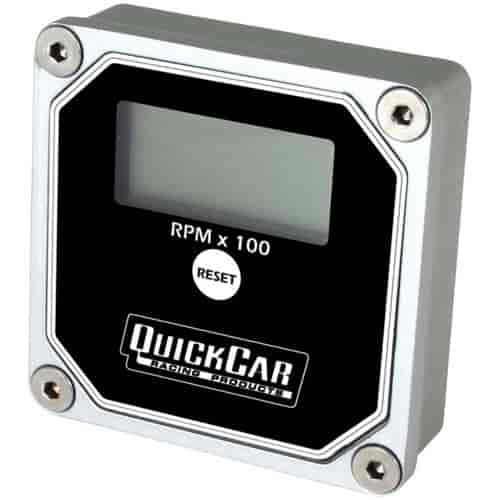 QuickCar LCD Tach Black