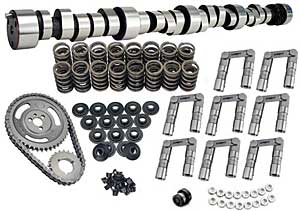 Voodoo Solid Roller Camshaft Complete Kit Small Block Chevy Lift: .600" /.600"