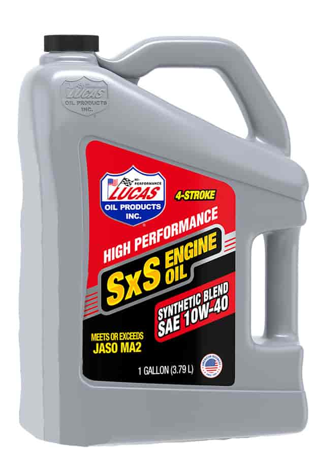 10W40 High-Performance Synthetic Blend SxS Engine Oil -
