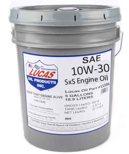 10W30 High-Performance Synthetic SxS Engine Oil - 5
