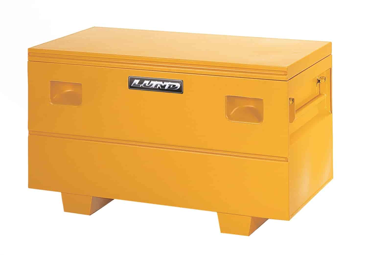 Job Site Tool Box Yellow