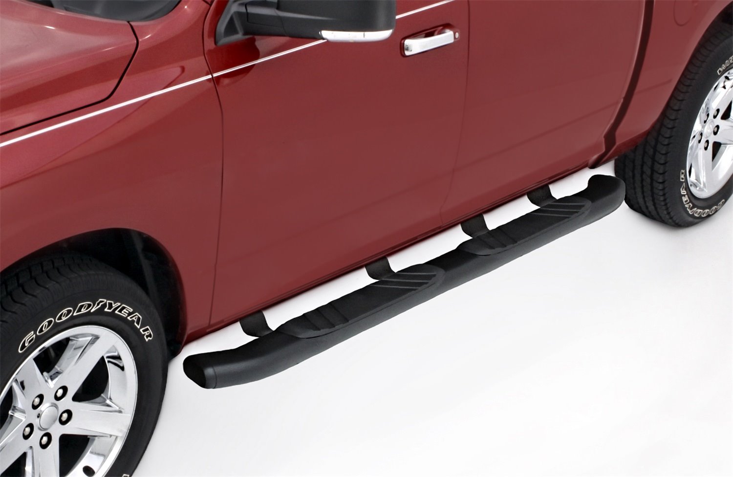 5" Oval Bent Tube Step 2007-16 GM Silverado/Sierra 1500