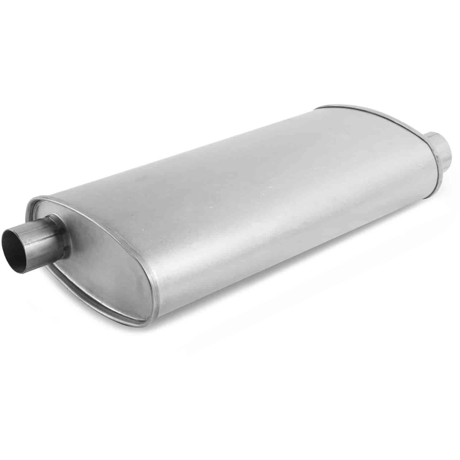 MUFFLER OVAL 2" O/O