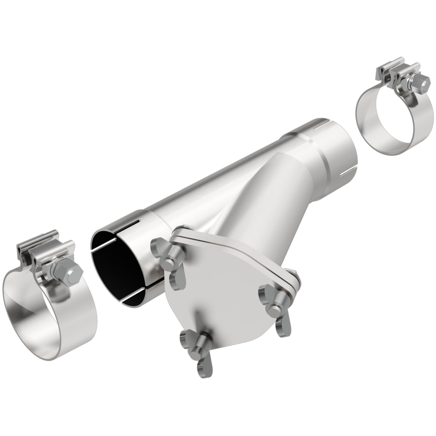 Stainless Steel Exhaust Cutout Outside Diameter: 2.5"