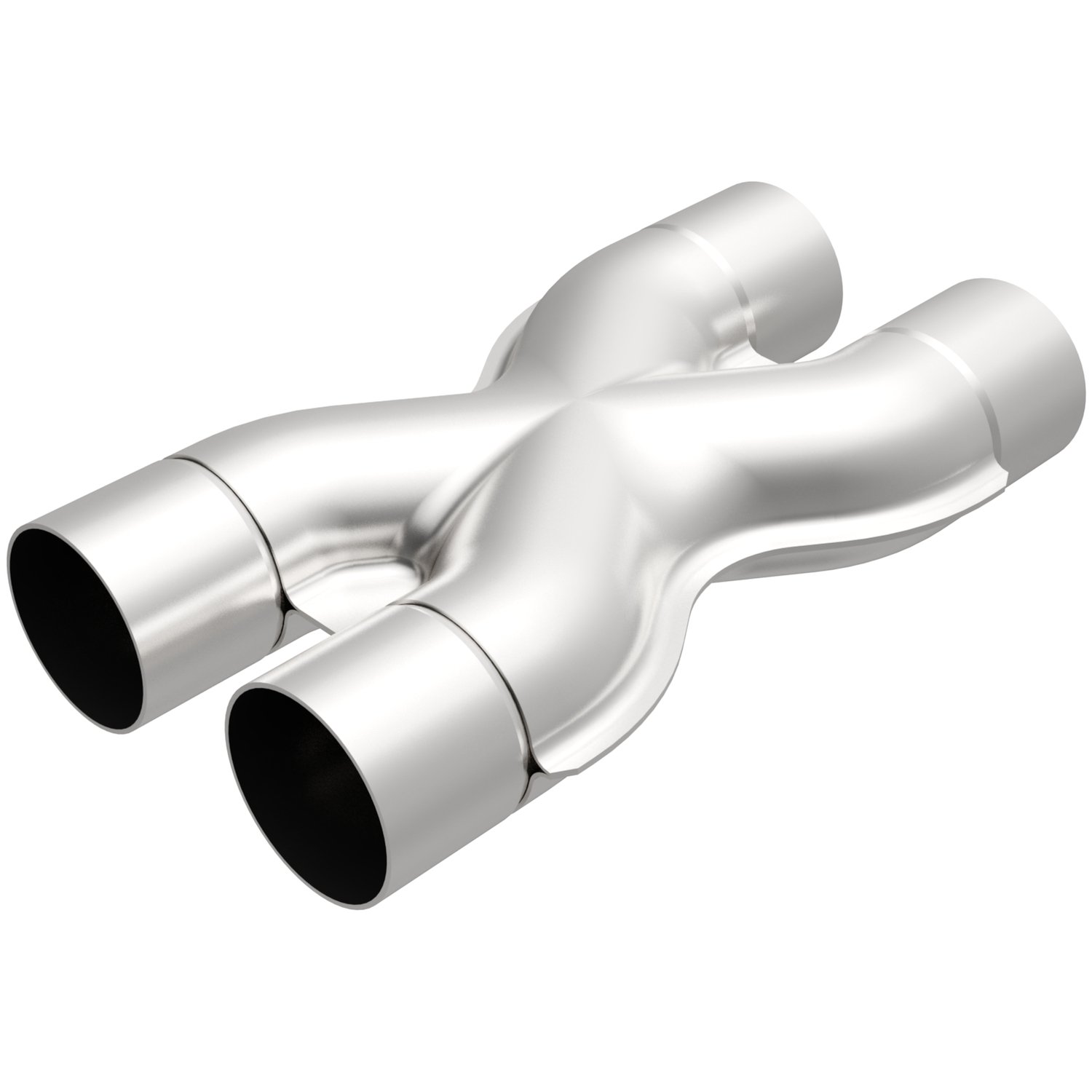Tru-X Crossover Pipe 3" Dual Inlet/Outlet