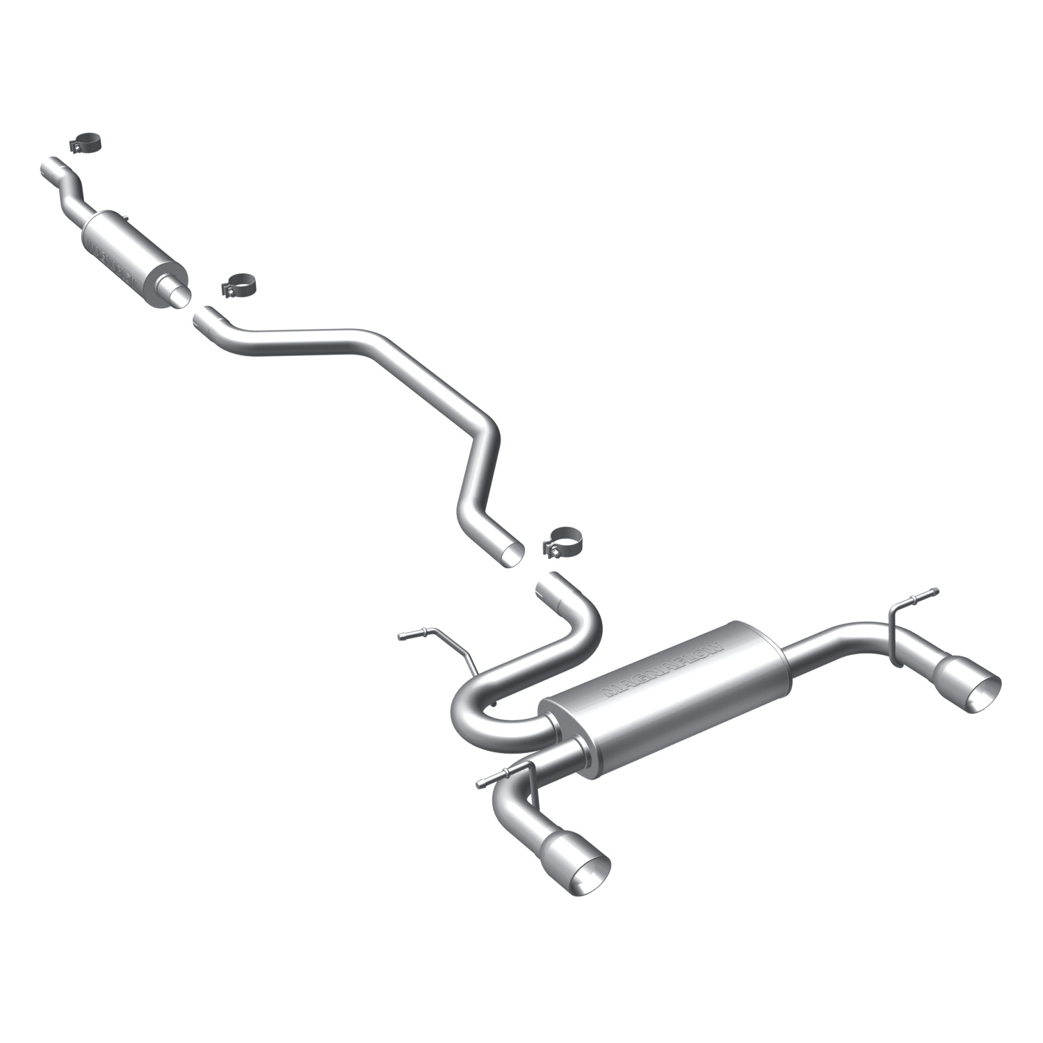 Cat-Back Exhaust System 2011-14 Chrysler 200 3.6L V6