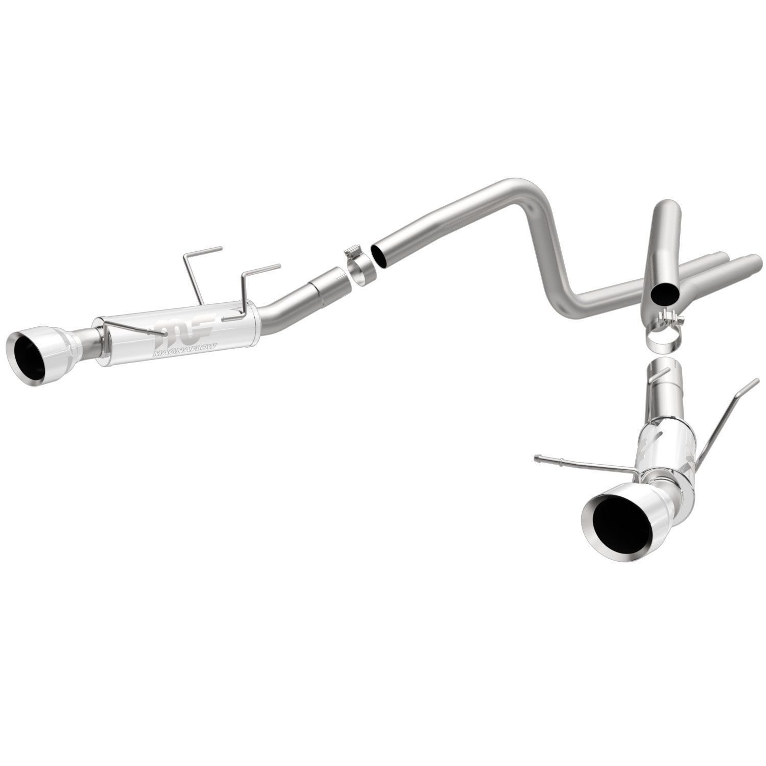Competition Series Cat-Back Exhaust System 2014 Mustang 3.7L