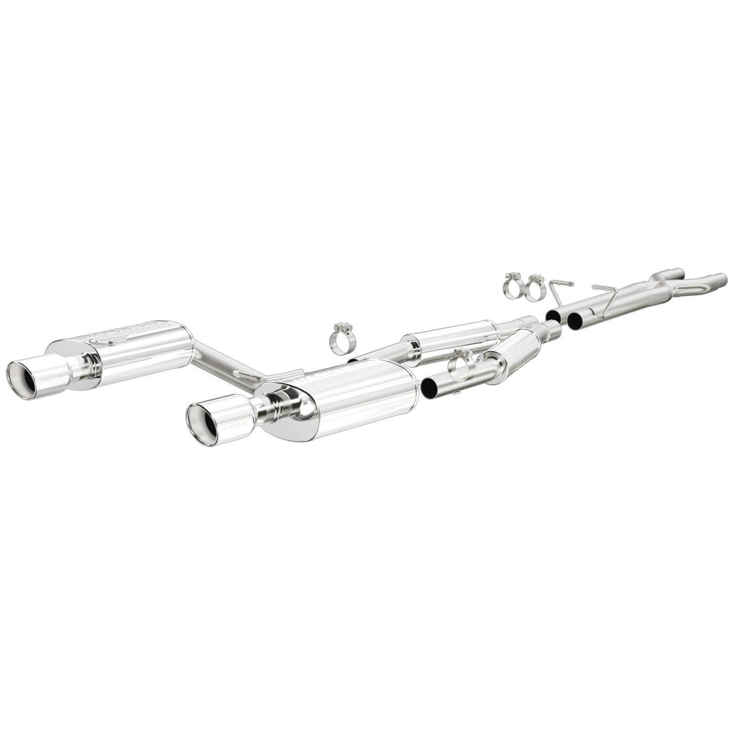 Touring Series Cat-Back Exhaust System 2005-2008 Audi A4 Quattro 3.2L V6 (Excludes Avant)