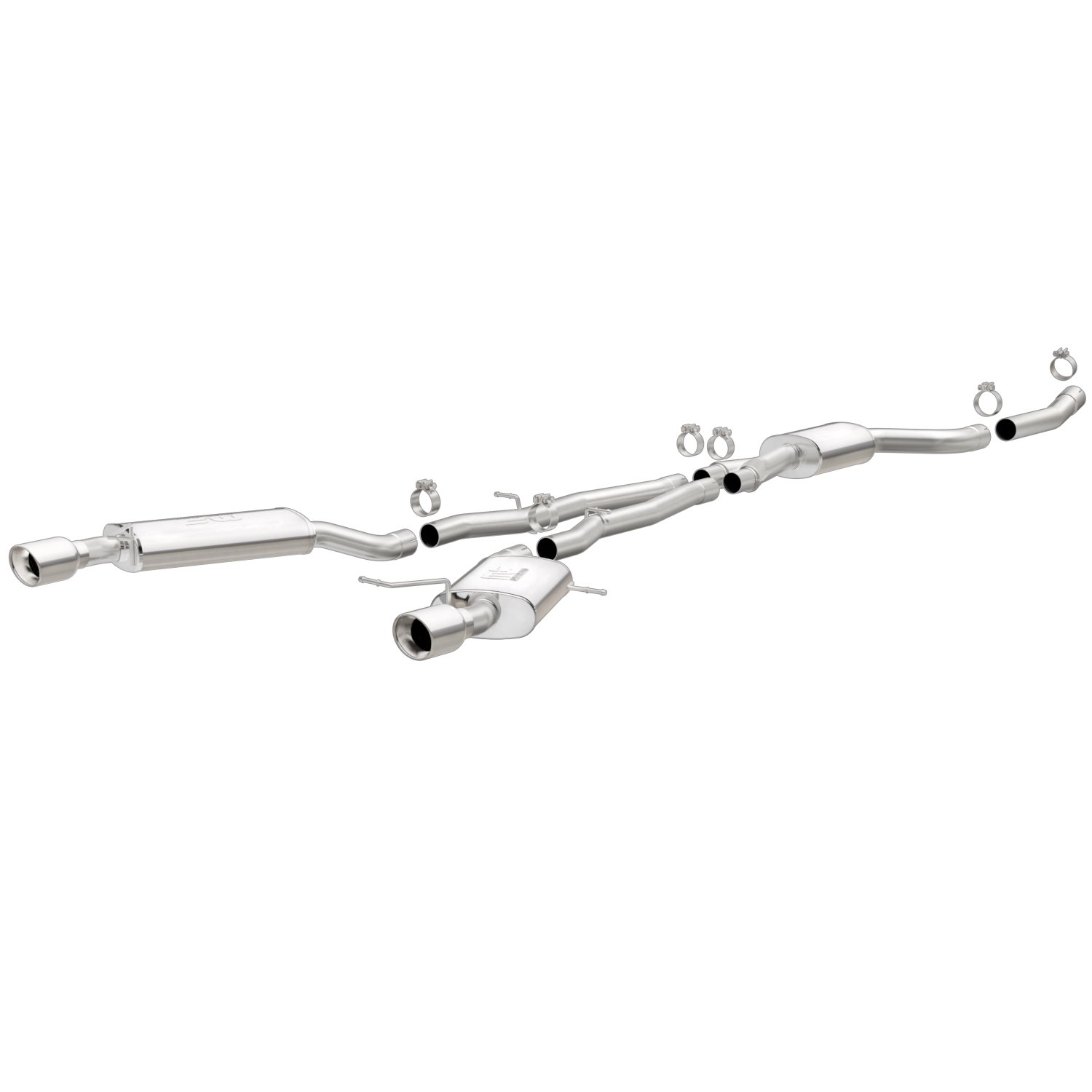 Cat-Back Exhaust System 2013-15 BMW 535i Turbo 3.0L