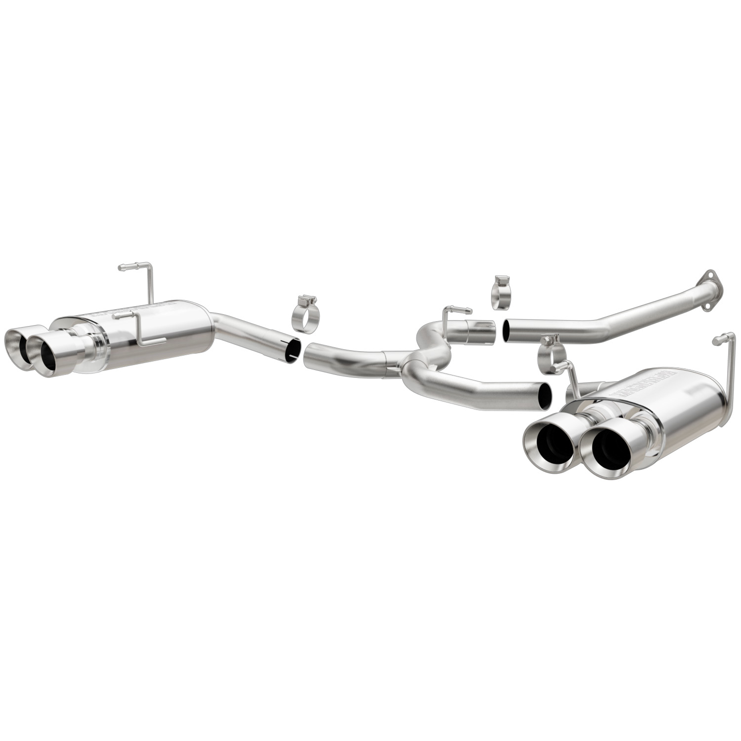 Street Series Cat-Back Exhaust System 2011-14, 2016 for Subaru Impreza WRX Sedan 2.5L