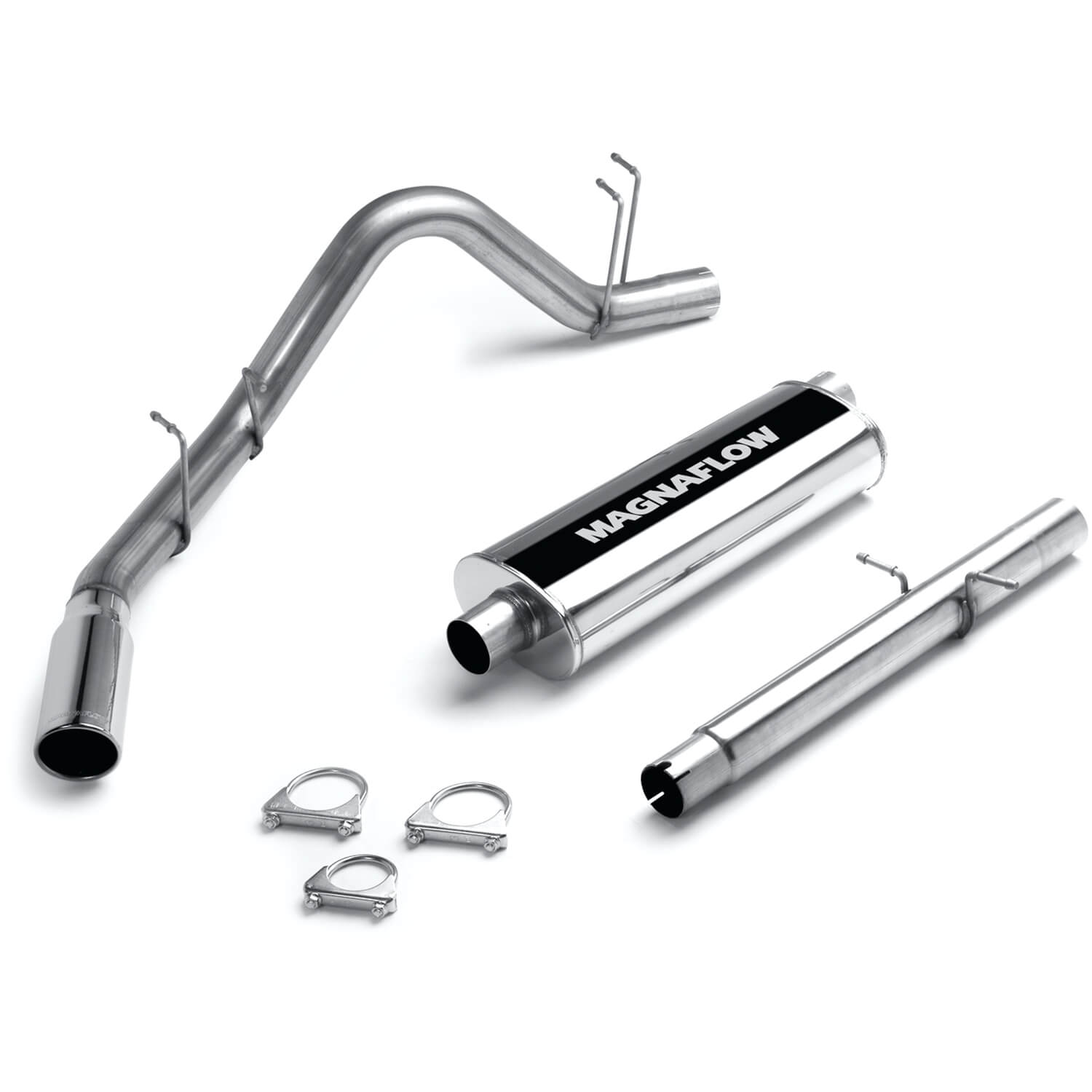 Dodge Cat-Back Exhaust System 1998-2001 Ram 2500 8.0L Extended Cab, Short Bed