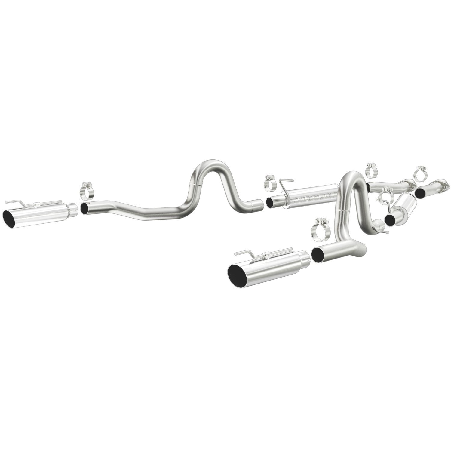 Competition Series Cat-Back Exhaust System 1994-1995 Mustang