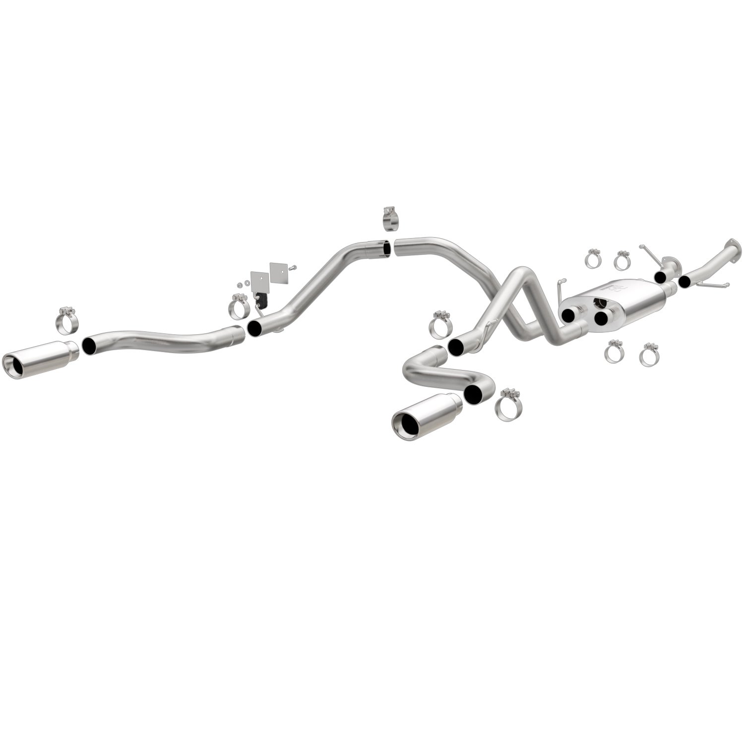 MF Series Cat-Back Exhaust System 2009-13 Toyota Tundra 4.6L/5.7L V8