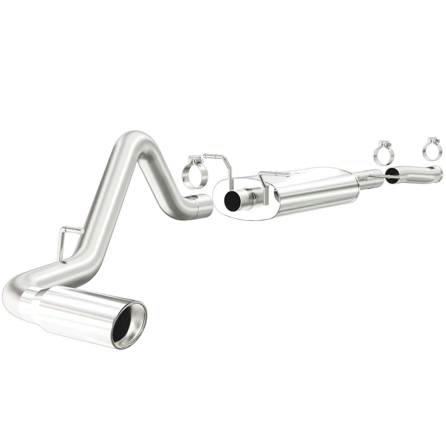 MF Series Cat-Back Exhaust System 2009 Silverado/Sierra 1500 4.3L/4.8L/5.3L