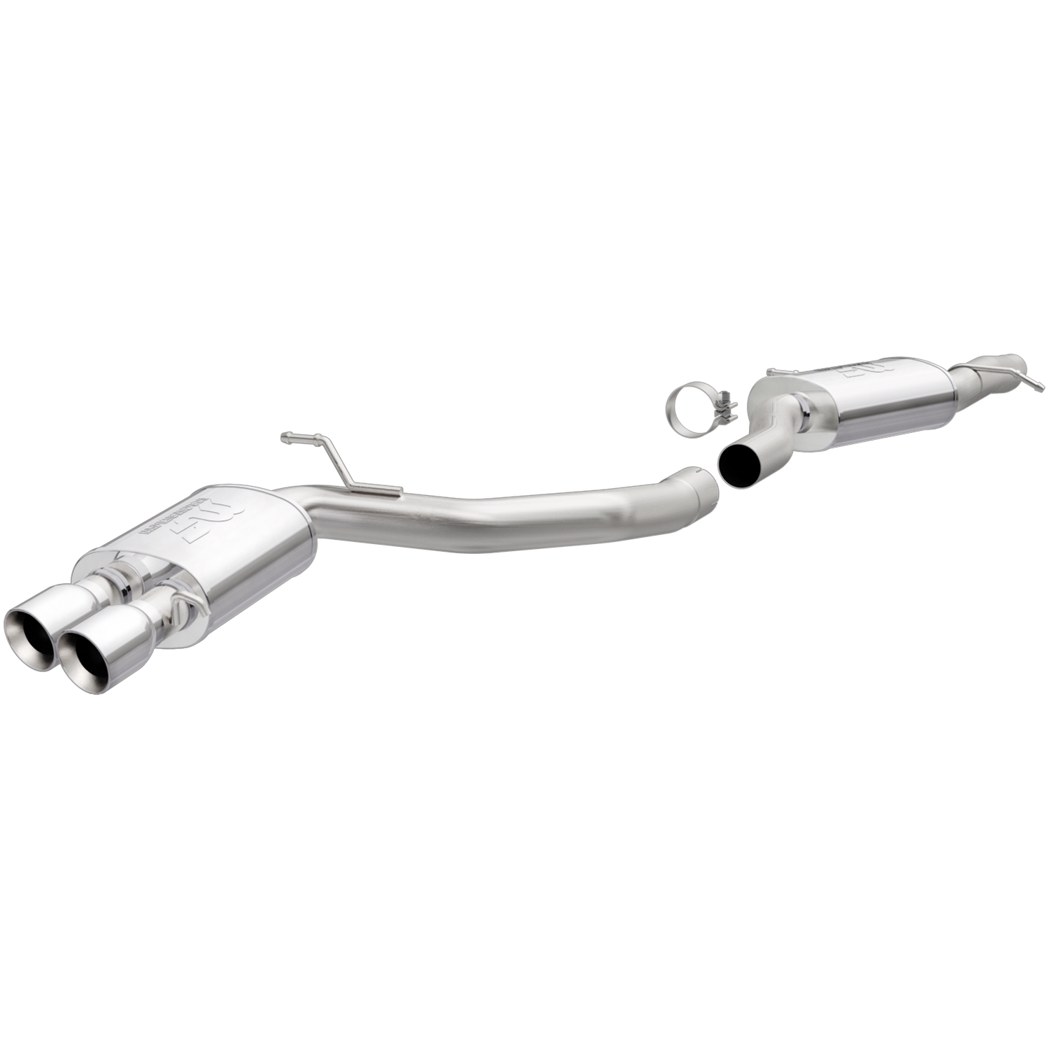 Touring Series Cat-Back Exhaust System 2009-2016 Audi A4 Quattro 2.0L L4