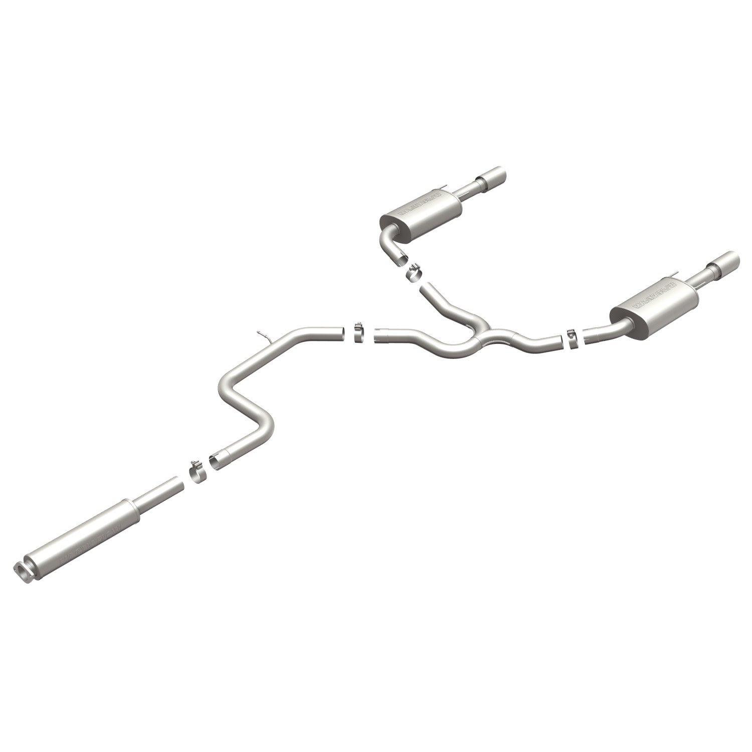 Cat-Back Exhaust System 2000-05 Chevy Impala & Monte Carlo 3.4L/3.8L
