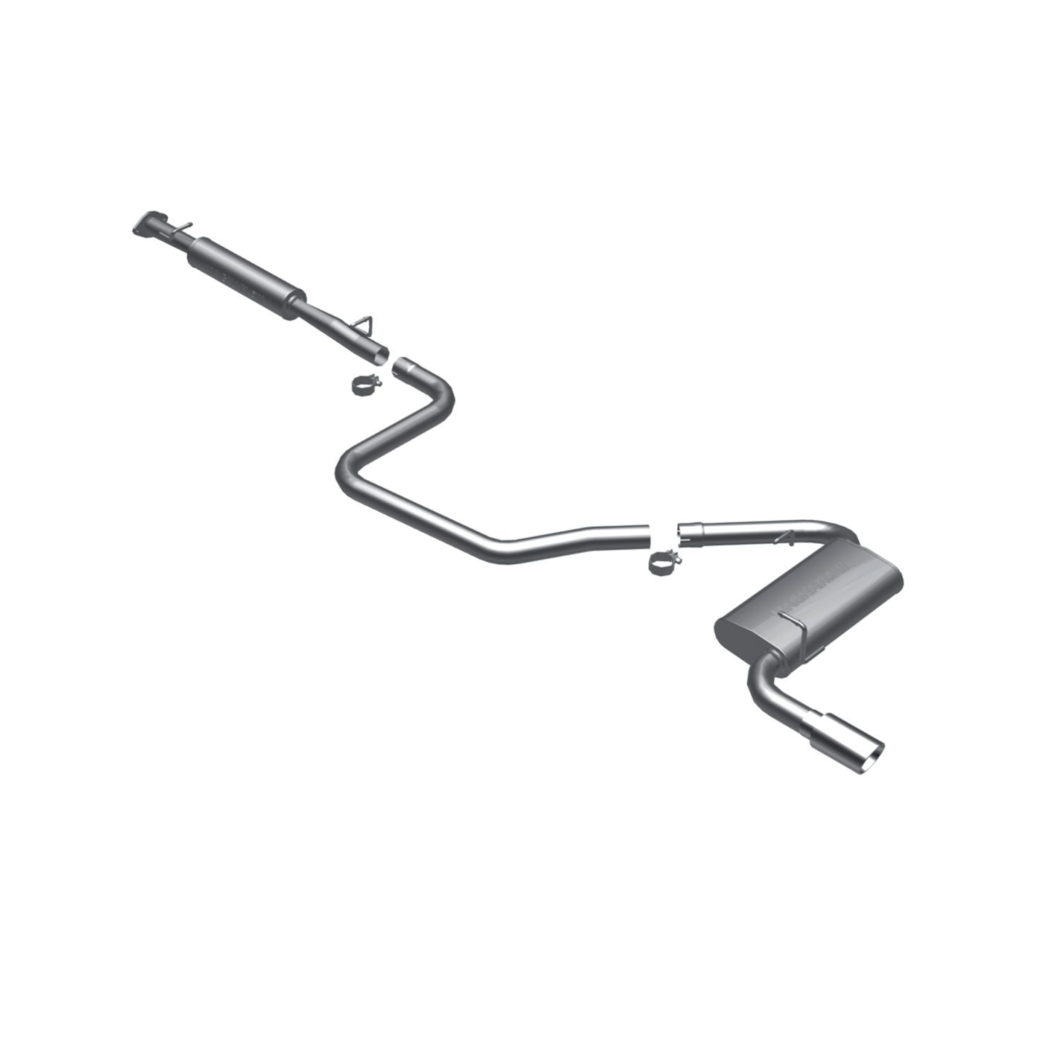 Cat-Back Exhaust System 2006-07 G6 L4 2.4L