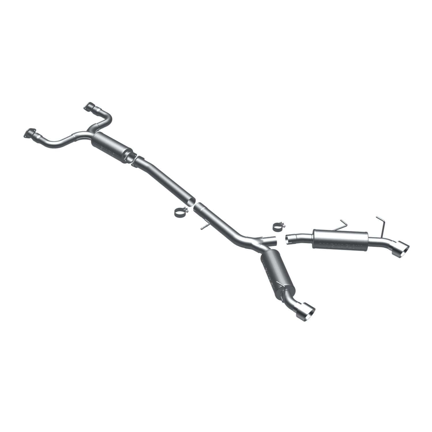 Street Series Cat-Back Exhaust System 2003-2009 for Nissan 350Z 3.5L V6