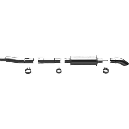 Pro Series Off-Road Cat-Back Exhaust System 2009-10 Ford F-150 4.6L/5.4L V8, Standard Cab