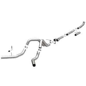 Aluminized Turbo-Back Custom Builder Pipe Kit 2004.5-2007 Dodge Ram 2500/3500 5.9L Diesel