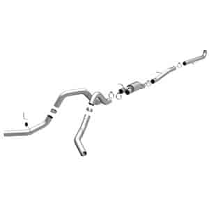 Aluminized Pro Turbo-Back Exhaust System 2001-07 GM 2500HD/3500 6.6L Diesel