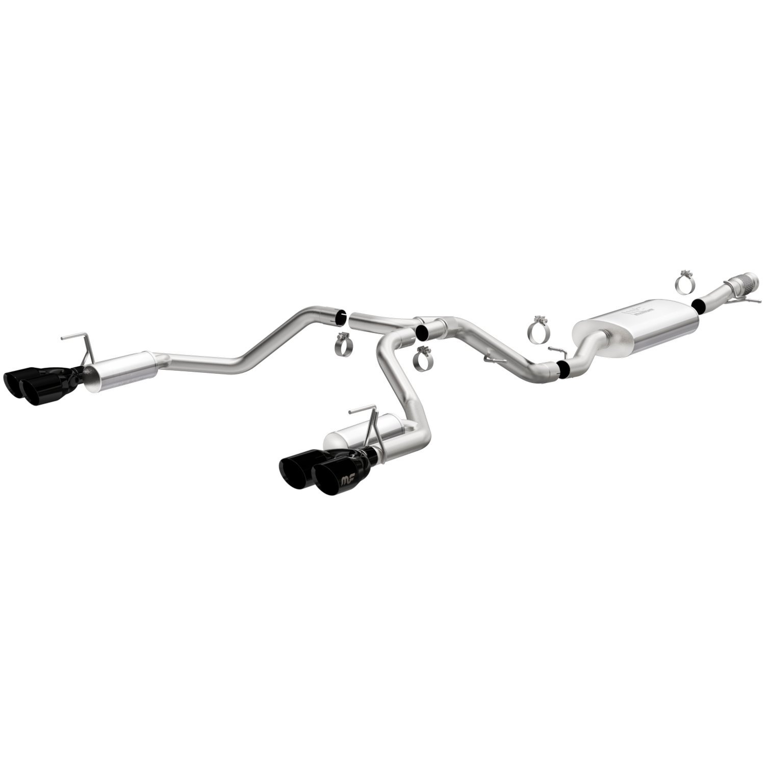 Street Series Cat-Back Exhaust System Late-Model Chevy Tahoe,