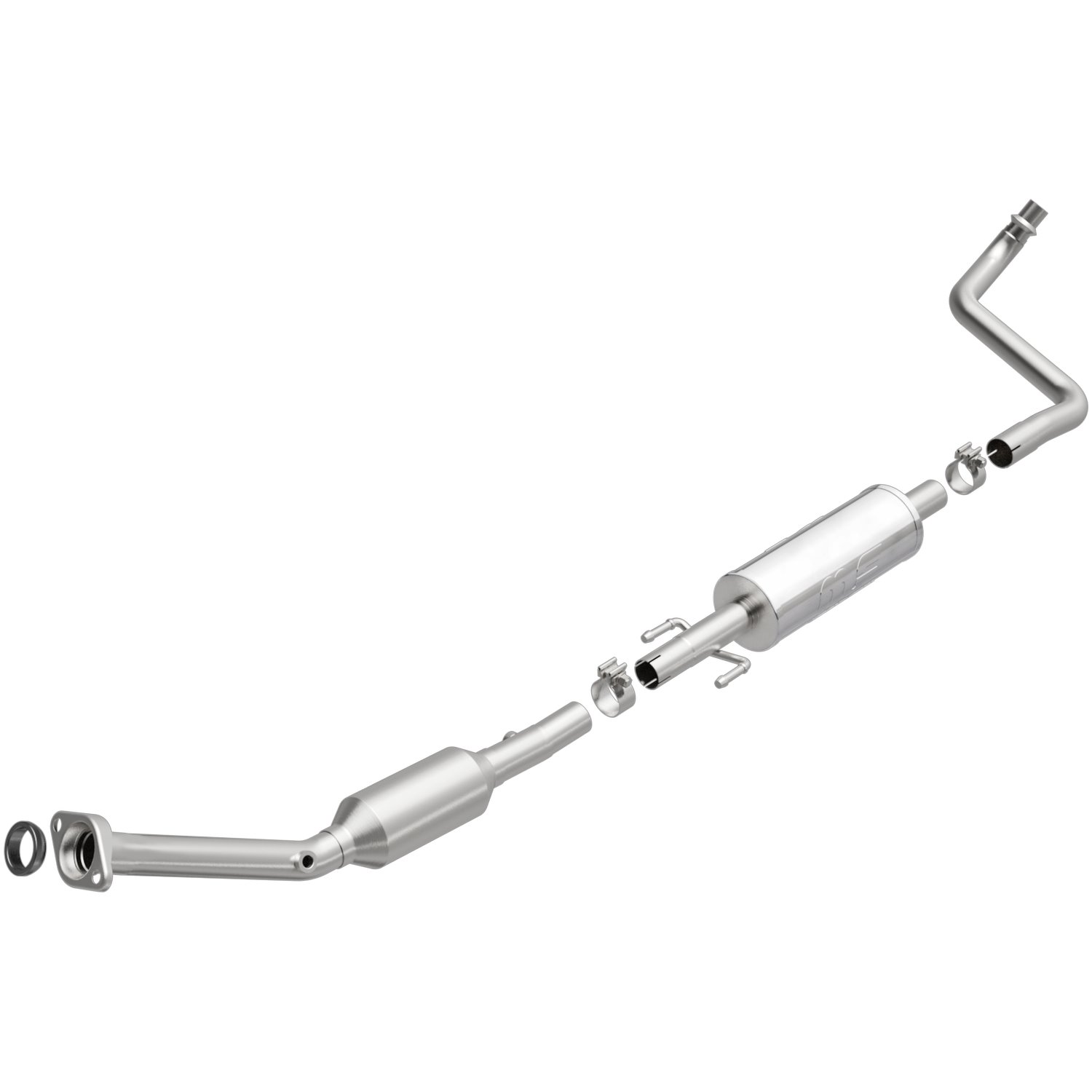 OEM Grade Federal / EPA Compliant Direct-Fit Catalytic Converter 21-283